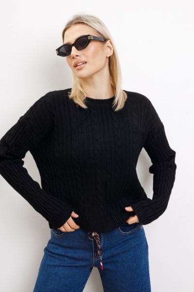 Sweter Astolfo – Czarny, UNI