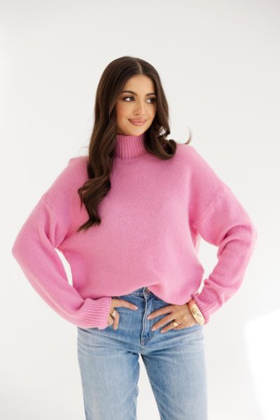 Sweter Eriberto – Różowy, UNI