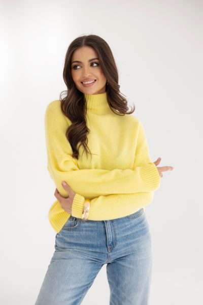 Sweter Eriberto – Żółty, UNI