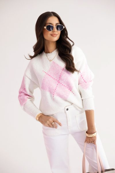 Sweter Gino – Ecru, UNI