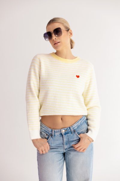 Sweter Giosuè – Żółty, UNI