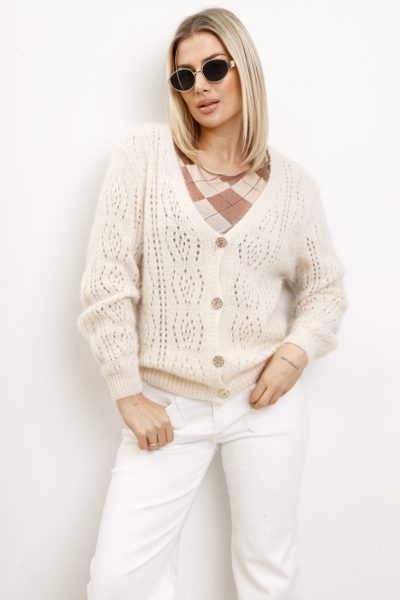 Sweter Marco – Ecru, UNI