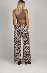 Spodnie panterka pasek – UNI, Beż